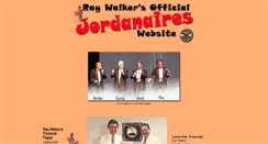 Desktop Screenshot of jordanaires.net